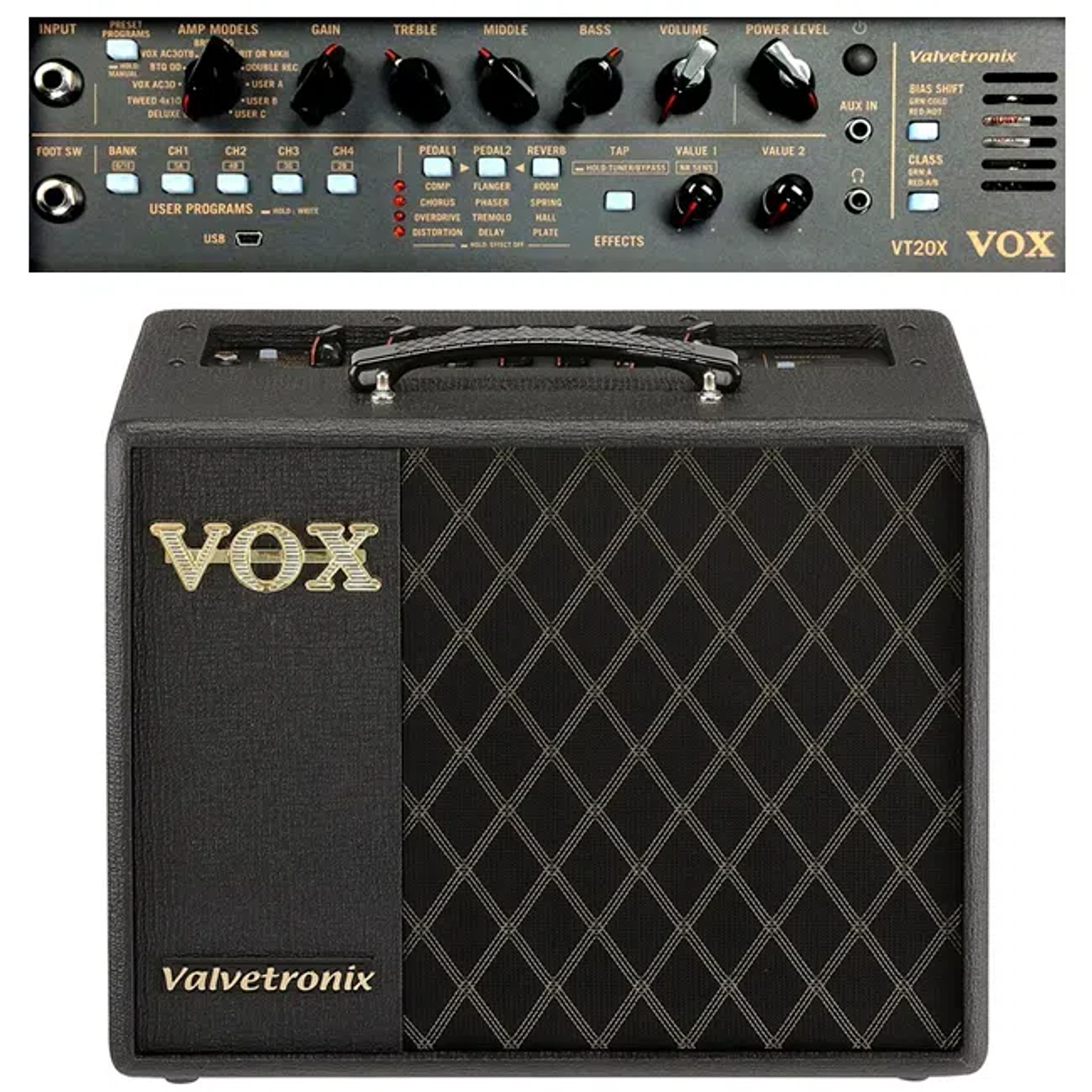 VT20X Amplificador de guitarra 20W VOX 