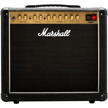 Amplificador Guitarra Combo 20W Marshall DSL20CR 