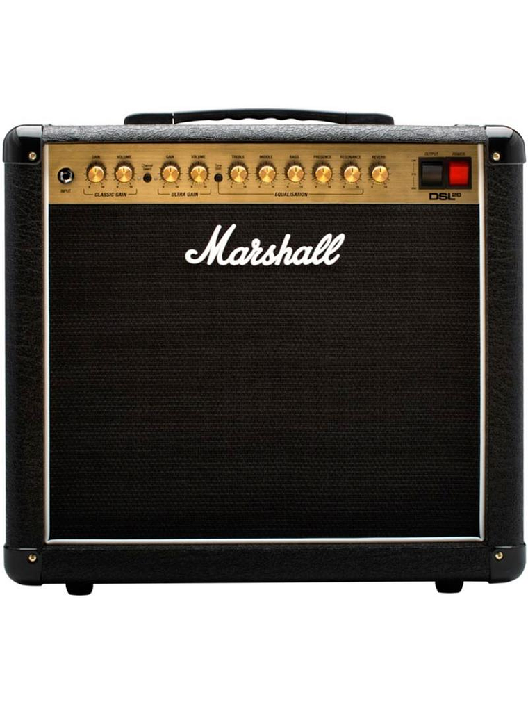 Amplificador Guitarra Combo 20W Marshall DSL20CR  1
