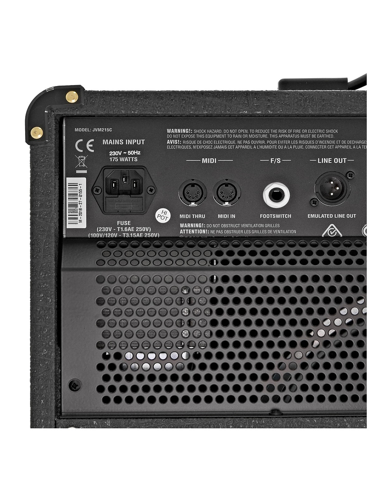  Amplificador de Guitarra Eléctrica Marshall JVM215C 5