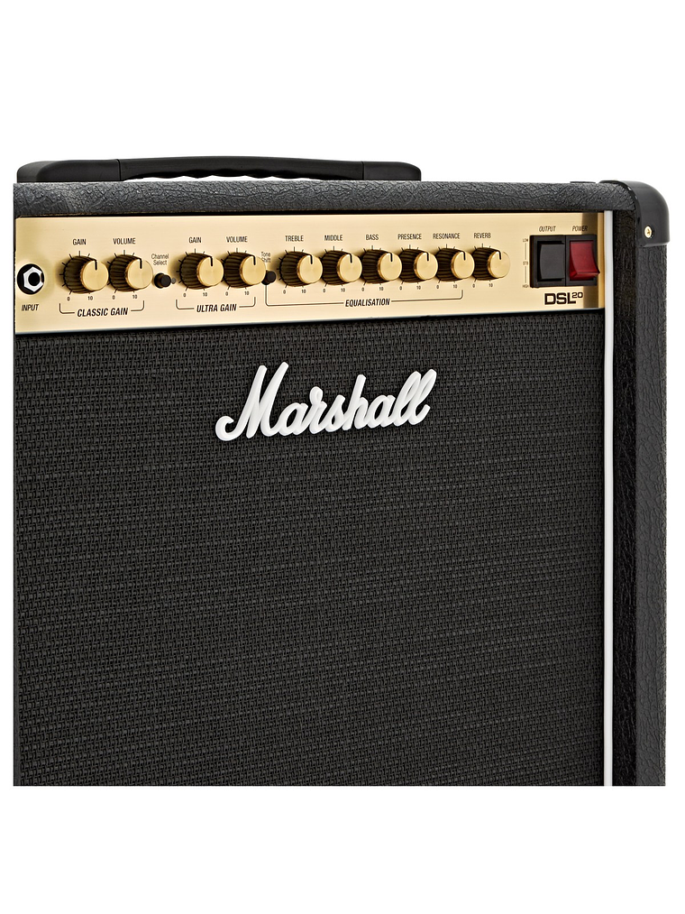 Amplificador Guitarra Combo 20W Marshall DSL20CR  6