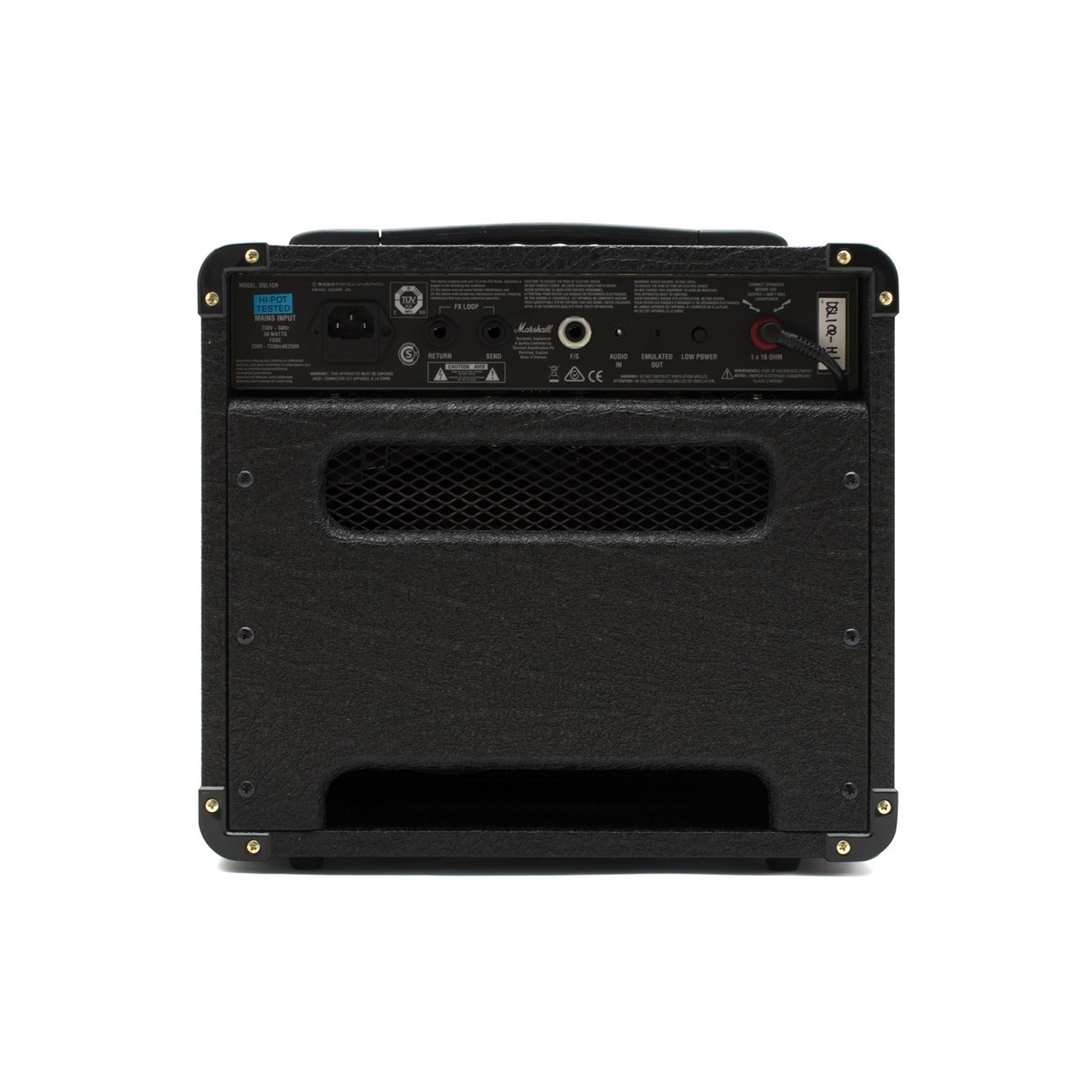 Amplificador Marshall DSL1CR 1W 2 canales con reverberación