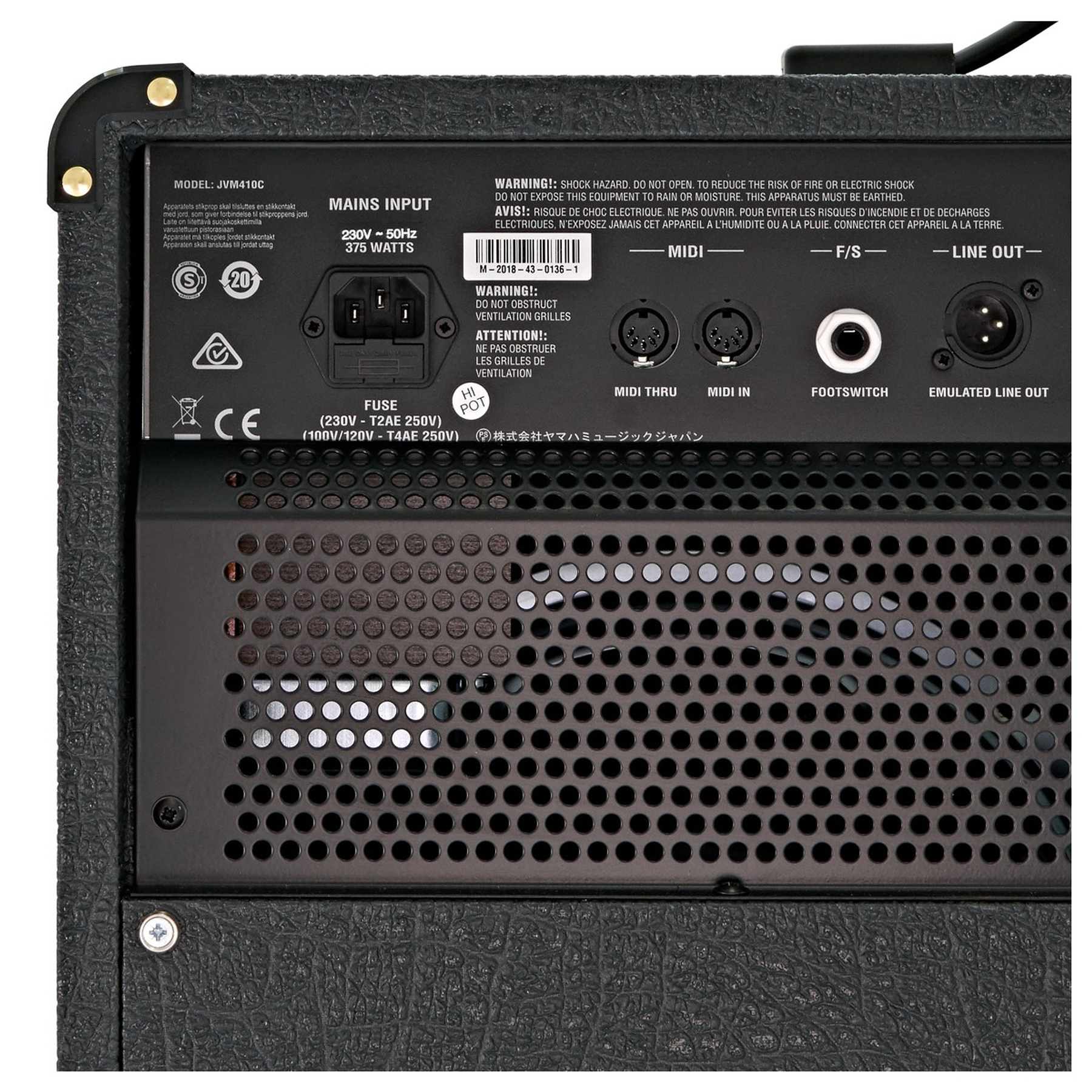 Amplificador Guitarra Eléctrica 80W