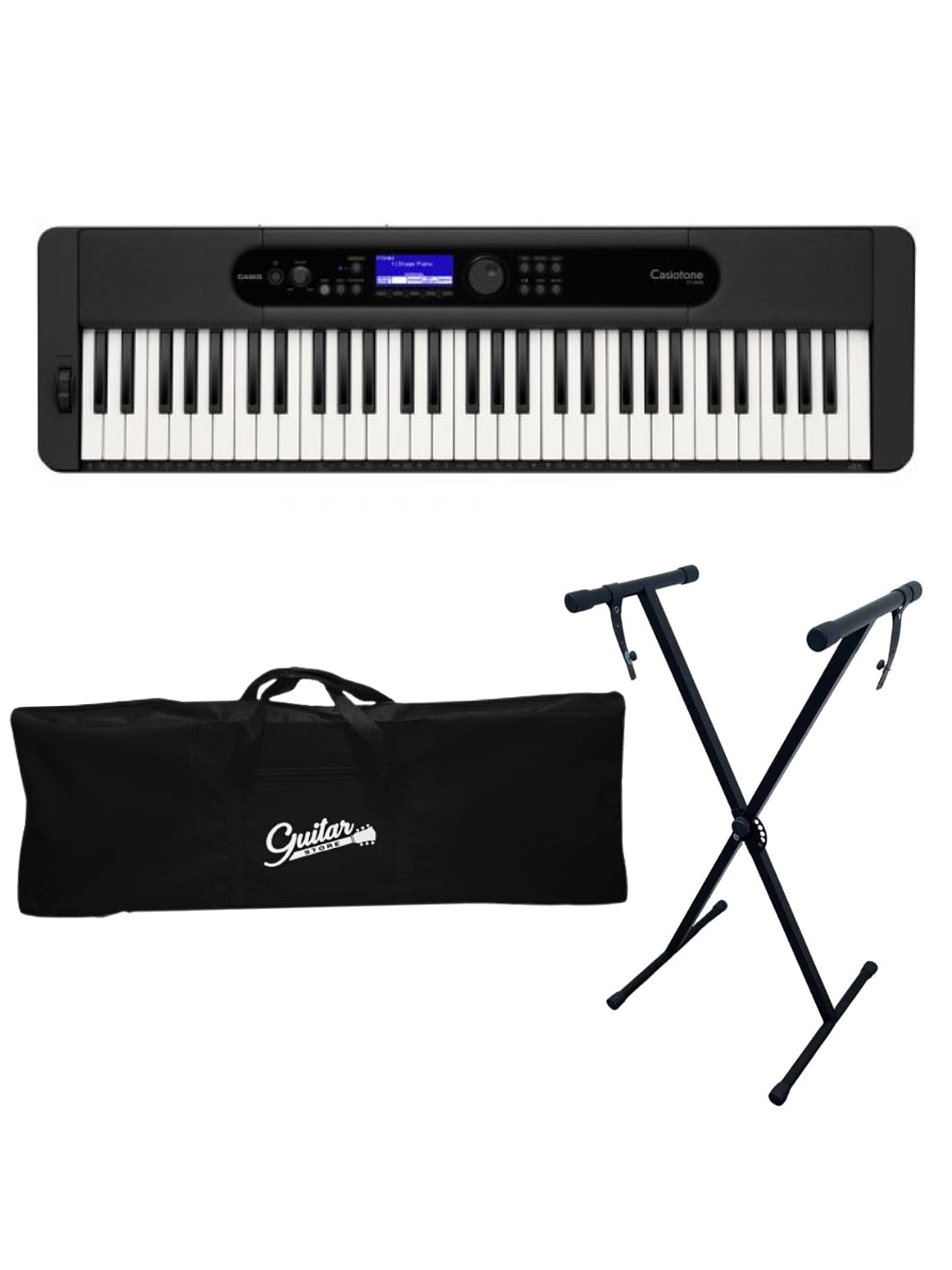 Pack Teclado Casio CT-S400 + Atril + Funda 1