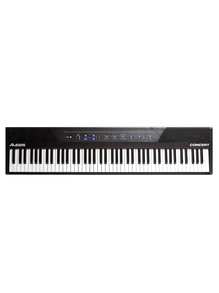 Concert 88 Full Pack Piano Digital Alesis + Atril + Funda + Sillín 2