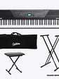 Recital Pro Full Pack Piano Digital Alesis + Atril + Funda + Sillín - Miniatura 1