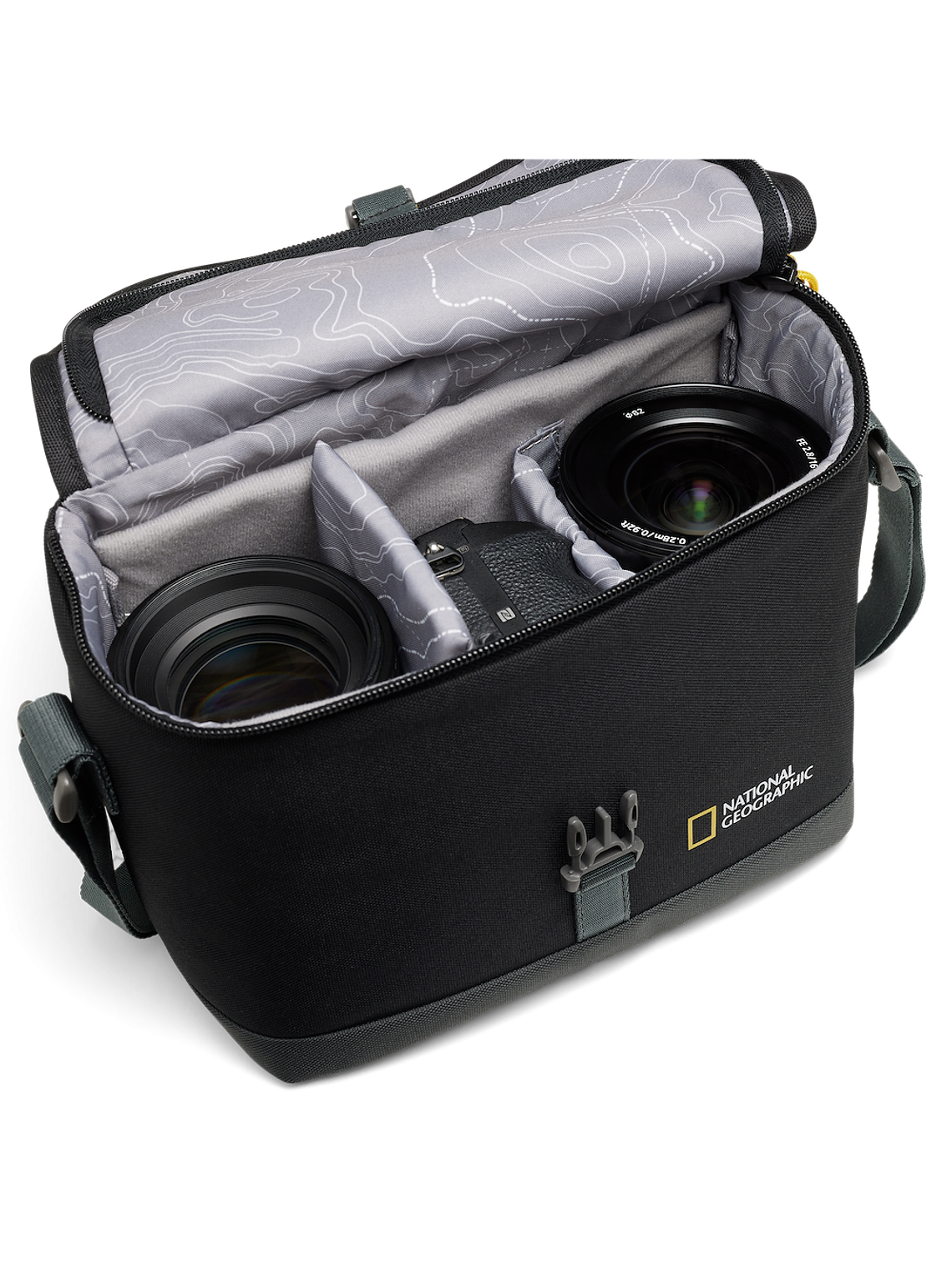 National Geographic Bolso de hombro Mediano 3