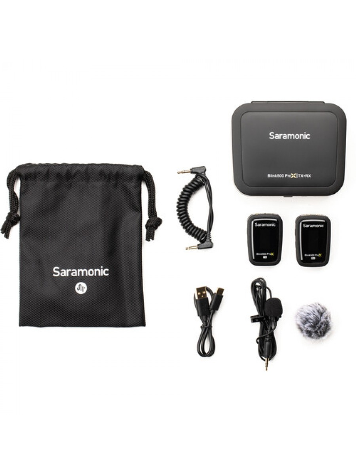 Blink 500 Pro X B1 Sistema Inalambrico De Microfono Lavalier Saramonic 3