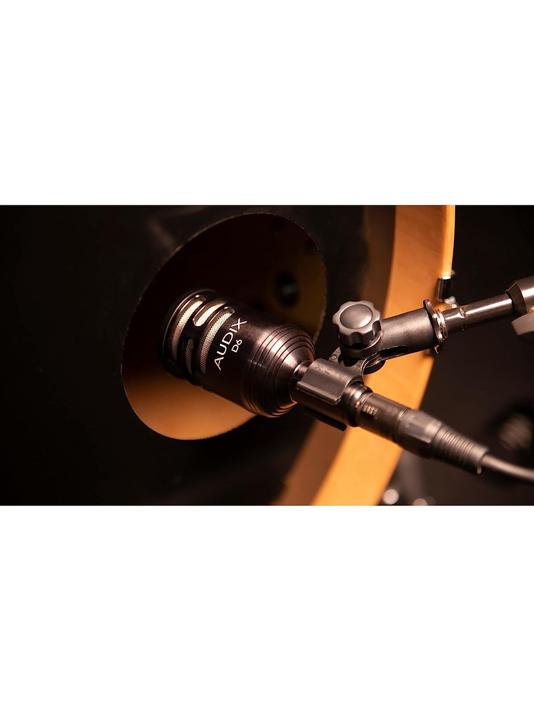 D6 Micrófono para Bombo-instrumento dinámico Audix 3