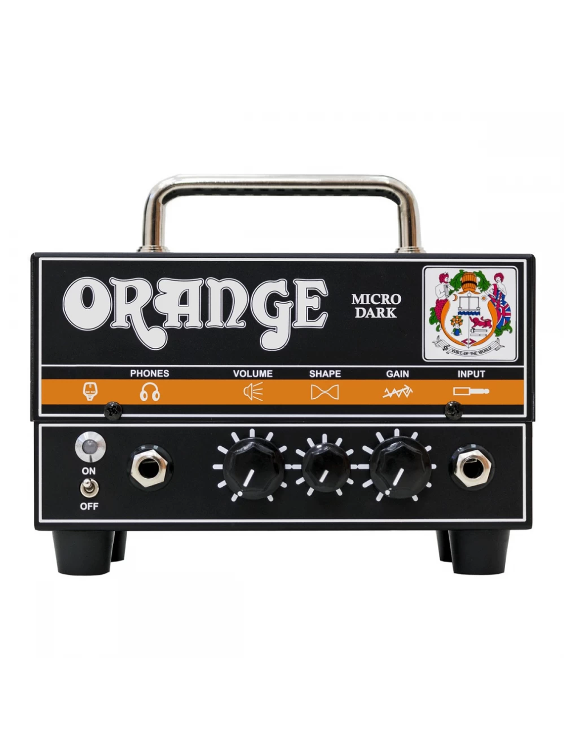 Orange OS-D-MD | Cabezal de Guitarra micro dark Hibrido 20W 1