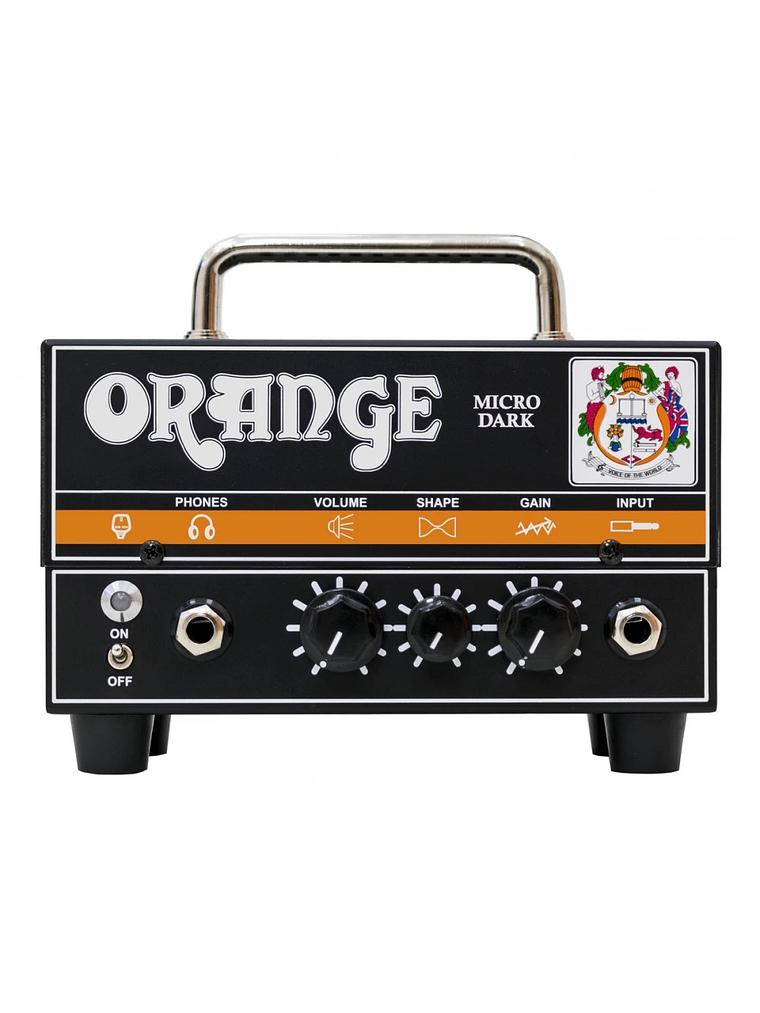 Orange OS-D-MD | Cabezal de Guitarra micro dark Hibrido 20W 1