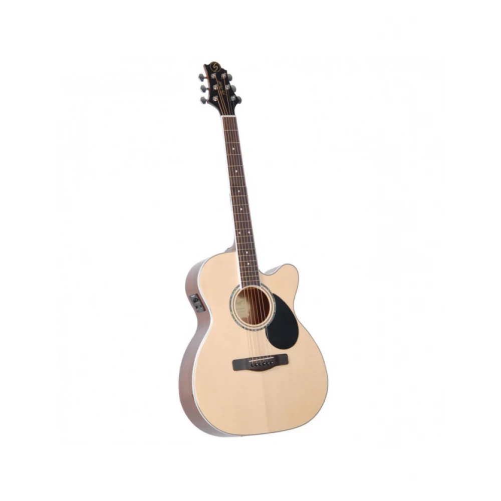 GREG BENNET GOM-100RSCE-N | GUITARRA ELECTROACÚSTICA CON COR