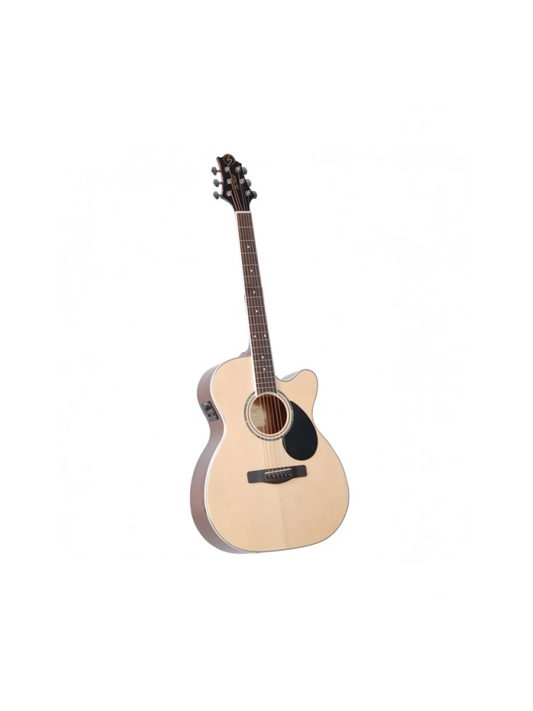 Greg Bennett GOM-100RSCE-N | Guitarra ElectroAcústica Con Corte Y Capsulas Fishman 1