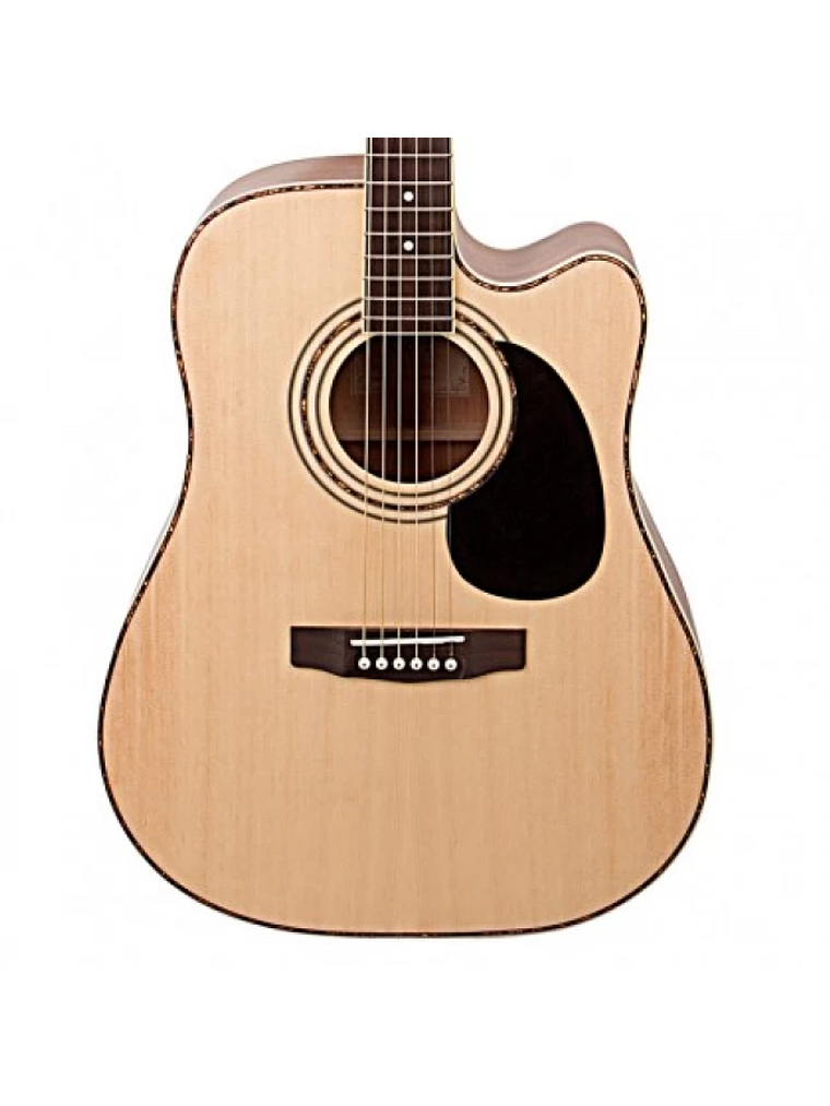 Greg Bennett GOM-100RSCE-N | Guitarra ElectroAcústica Con Corte Y Capsulas Fishman 2