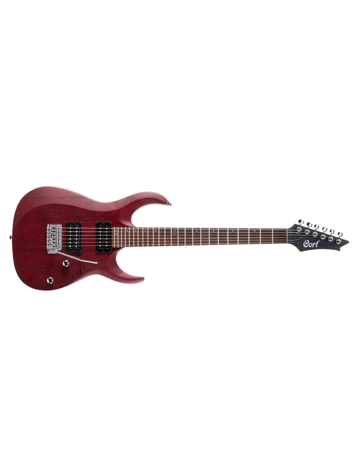 Cort X100-OPBC | Guitarra Eléctrica Open Pore Black Cherry 4