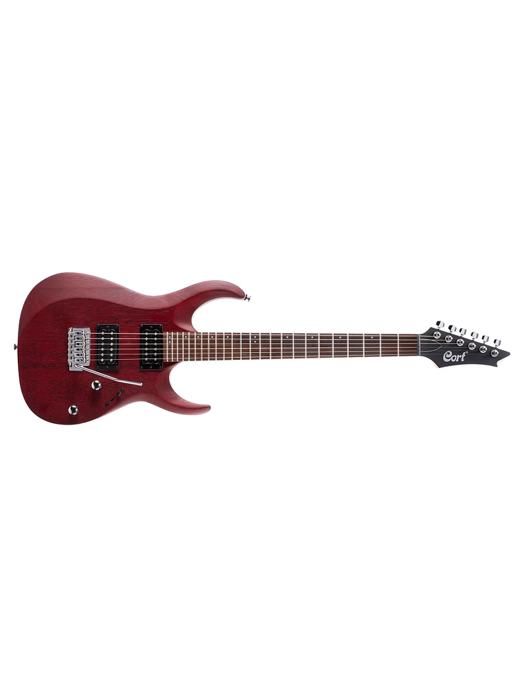 Cort X100-OPBC | Guitarra Eléctrica Open Pore Black Cherry 4
