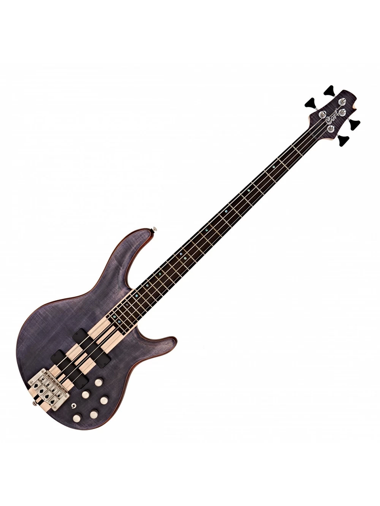 Cort A4 PLUS-FMMH-OPLB | Bajo Eléctrico A4 Plus Open Pore Blue Black 1