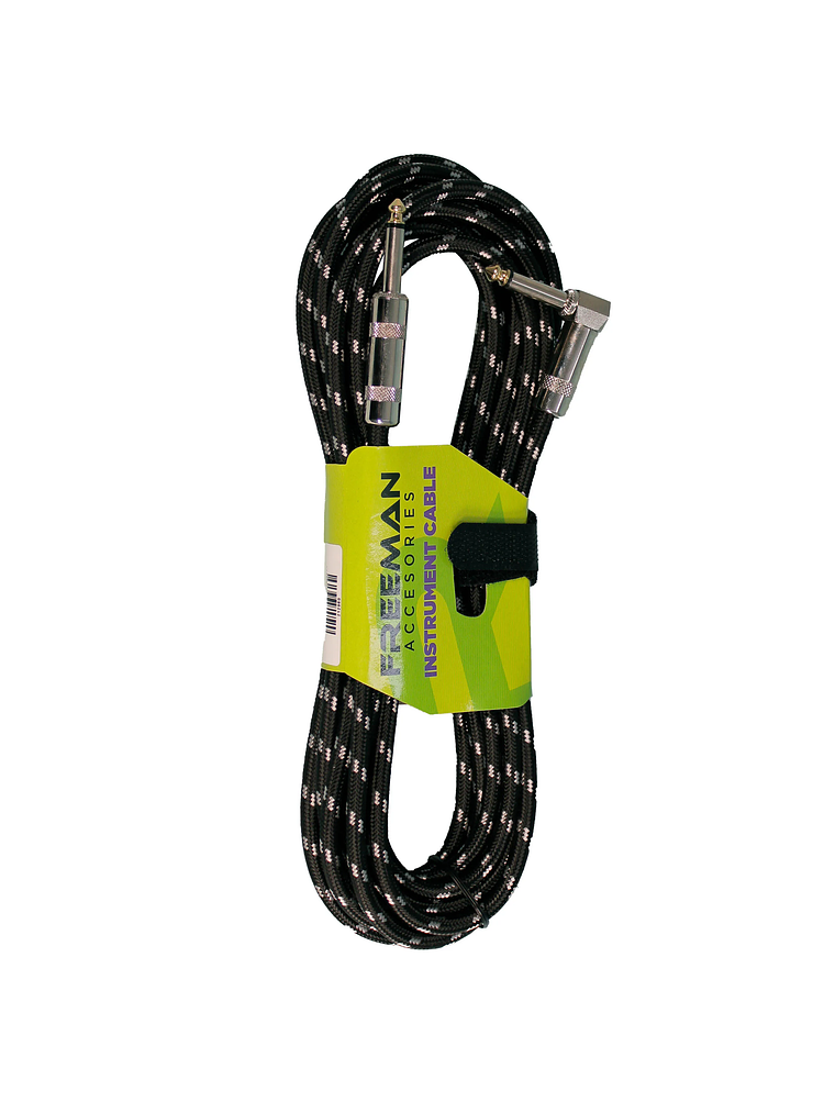 Cable de instrumento Freeman 6 metros trenzado 1