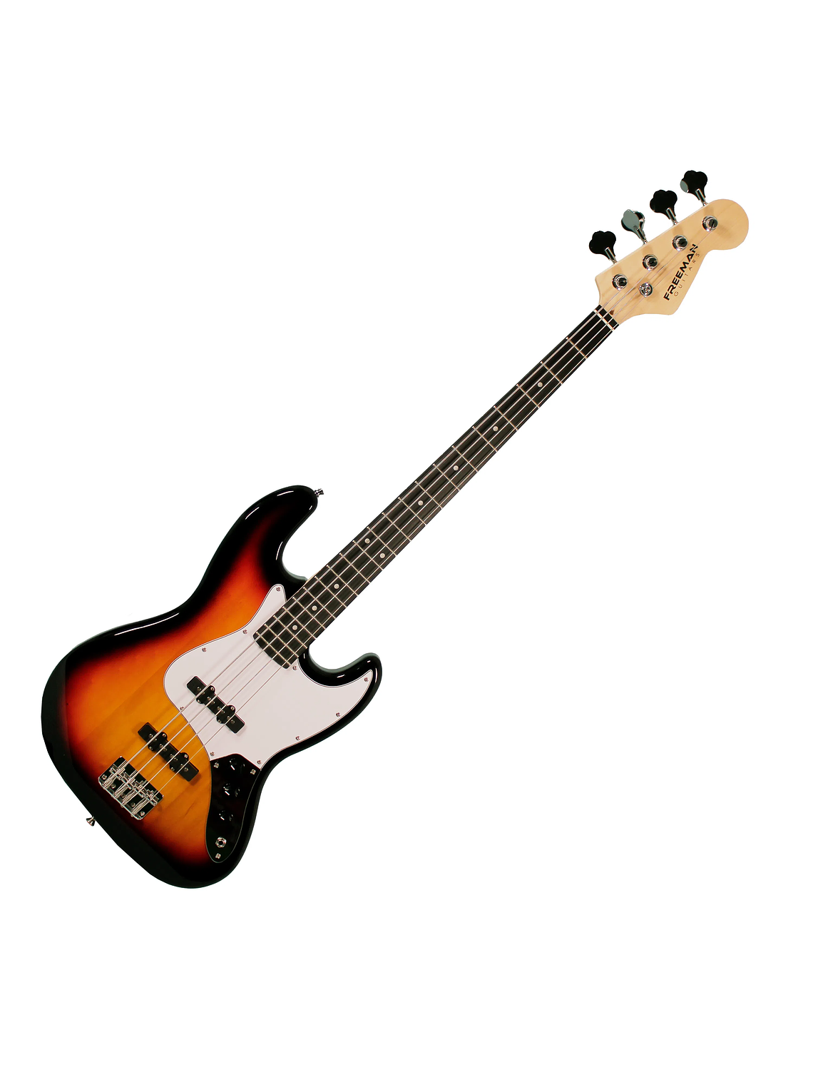 Bajo eléctrico Freeman E81 Jazz Bass - 3-Tone Sunburst 1