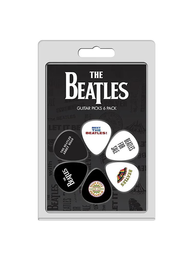 Pack de 6 uñetas Perris Leathers The Beatles LP-TB1 1
