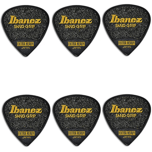 Pack de 6 uñetas Ibanez PPA16XSG BK