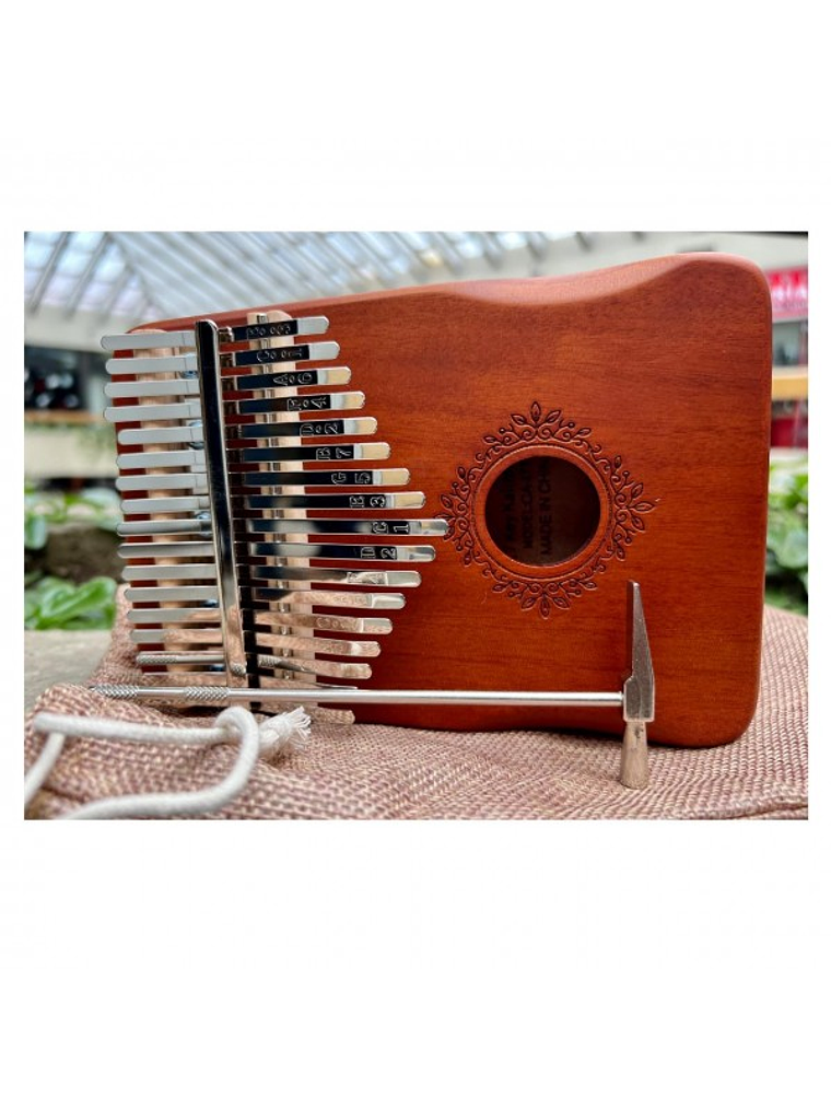 Kalimba Madera 17 Notas con bolso A11  1