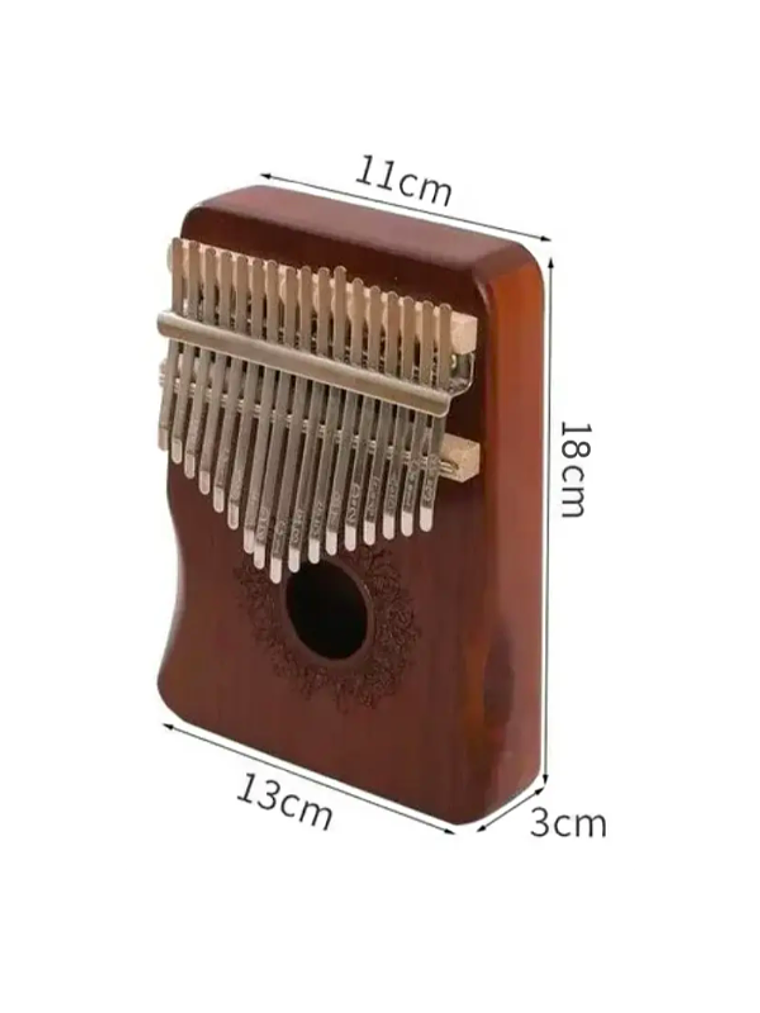 Kalimba Madera 17 Notas con bolso A11  4