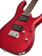 Cort X100-OPBC | Guitarra Eléctrica Open Pore Black Cherry - Miniatura 3