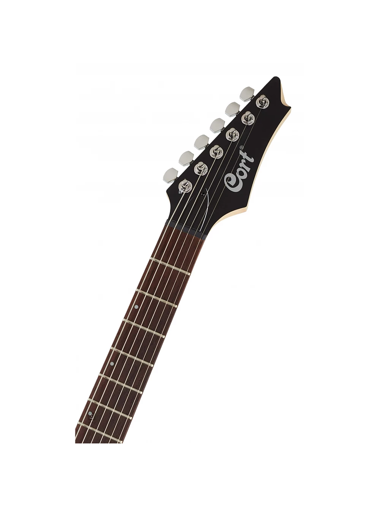 Cort X100-OPBC | Guitarra Eléctrica Open Pore Black Cherry 5