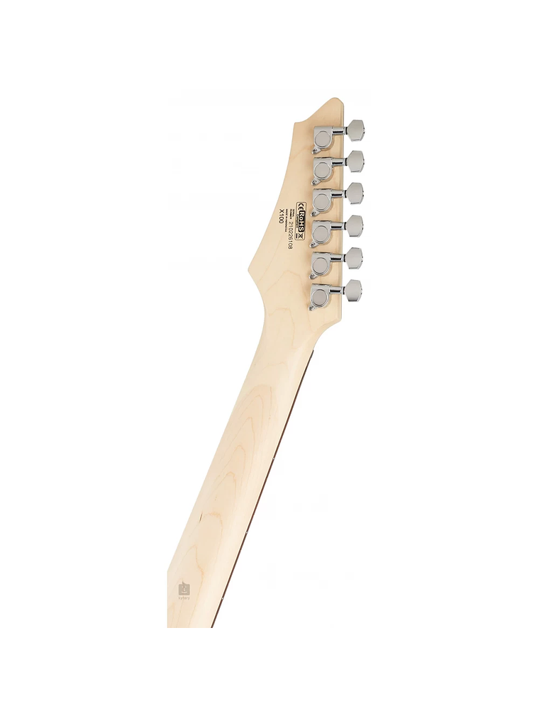 Cort X100-OPBC | Guitarra Eléctrica Open Pore Black Cherry 6