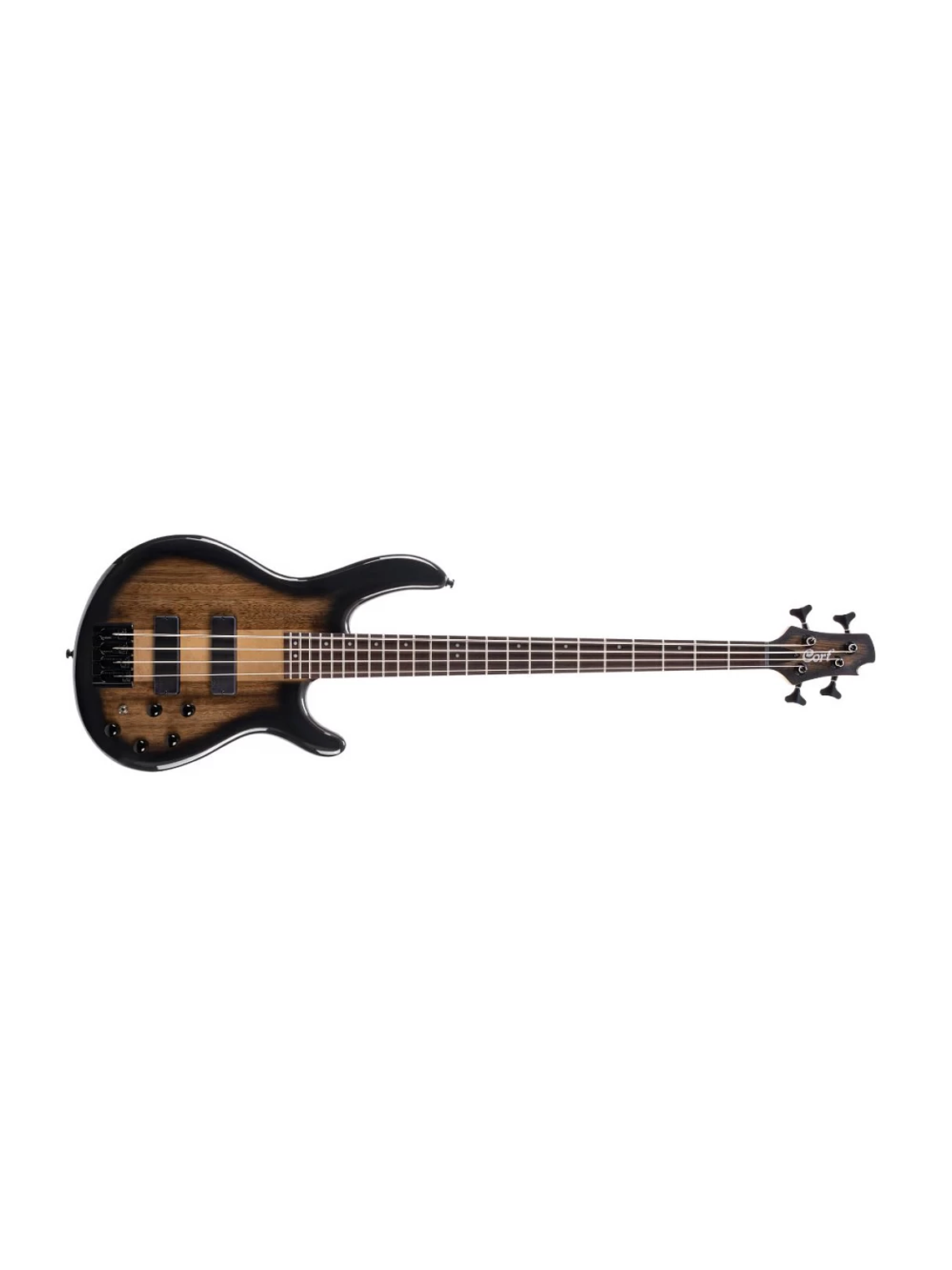 Cort C4-PLUS-ZBMH-TBB | Bajo Eléctrico C-4 Plus Transparent Black Burst 2