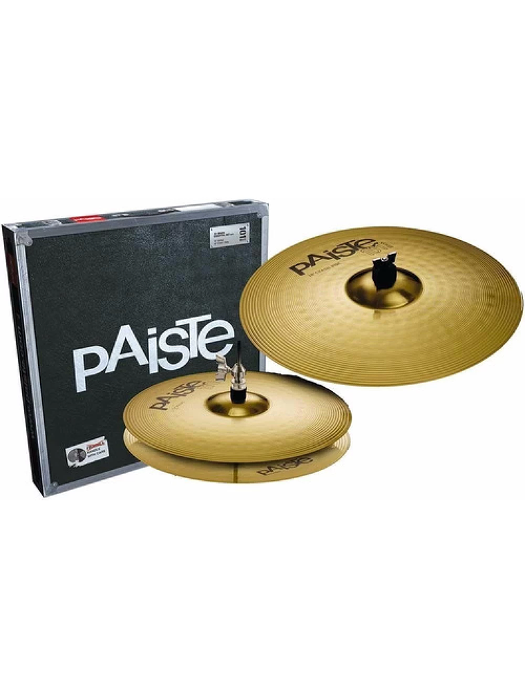 PAISTE PLATILLOS PARA BATERÍA SET UNIVERSAL 101 1