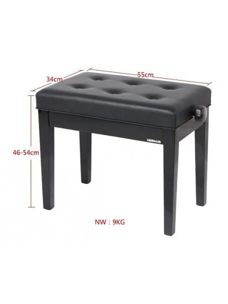 Banqueta profesional para piano ajustable B211 Hebikuo  2