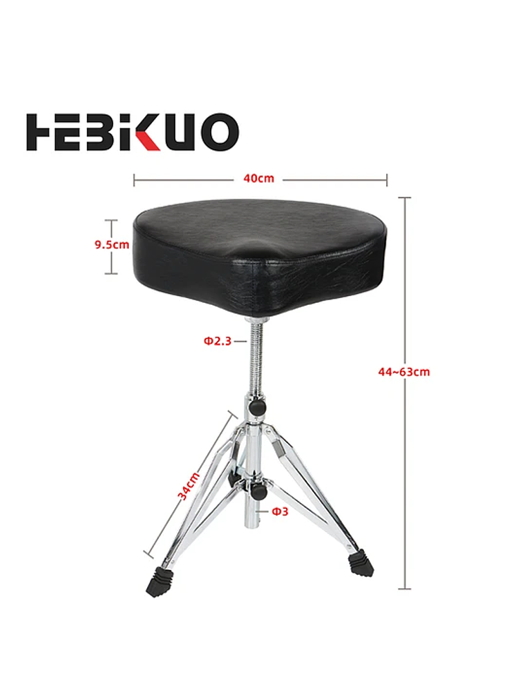 Sillín de batería regulable, DA140 Hebikuo 2