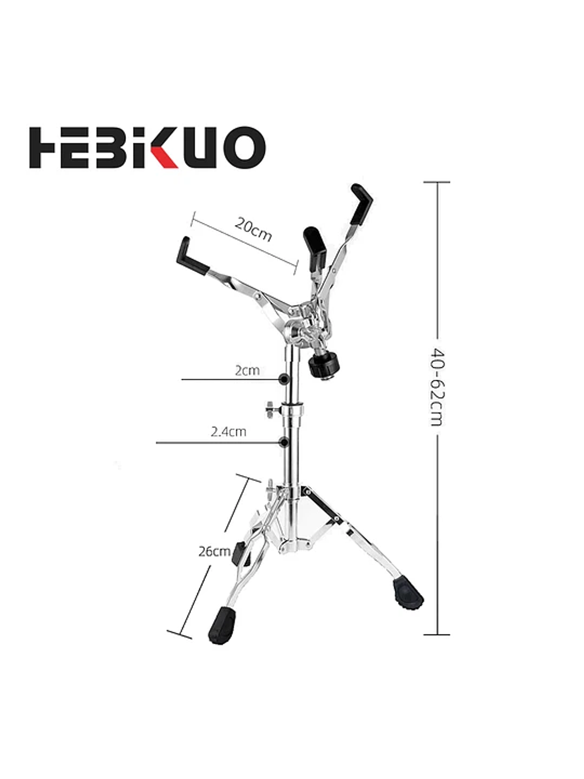 Atril para caja de batería ajustable, G110 Hebikuo 2