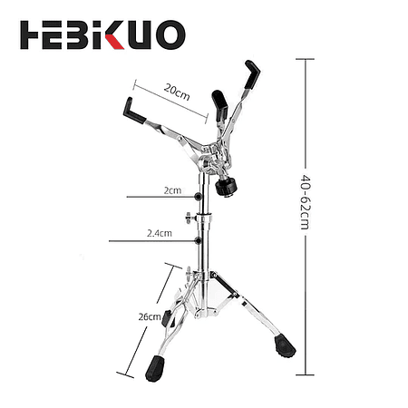 Atril para caja de batería ajustable, G110 Hebikuo