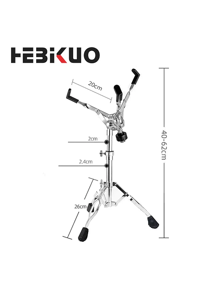 Atril para caja de batería ajustable, G110 Hebikuo 2