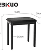 Banqueta para piano fija Q-90H, Hebikuo - Miniatura 2