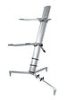 Stand doble de aluminio para pianos Z-80 Hebikuo - Miniatura 1