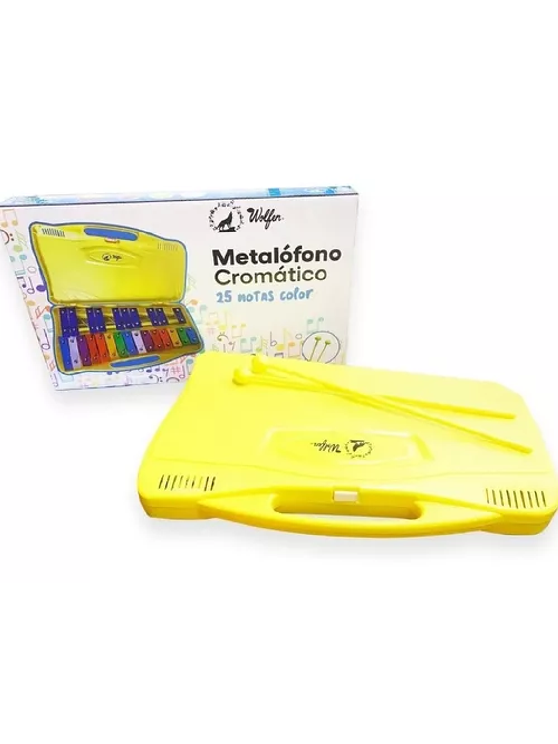 Metalofono Cromático 25 Notas Infantil Escolar 2
