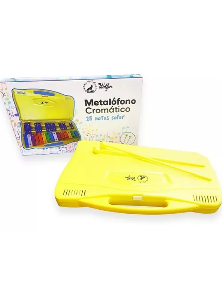 Metalofono Cromático 25 Notas Infantil Escolar 2