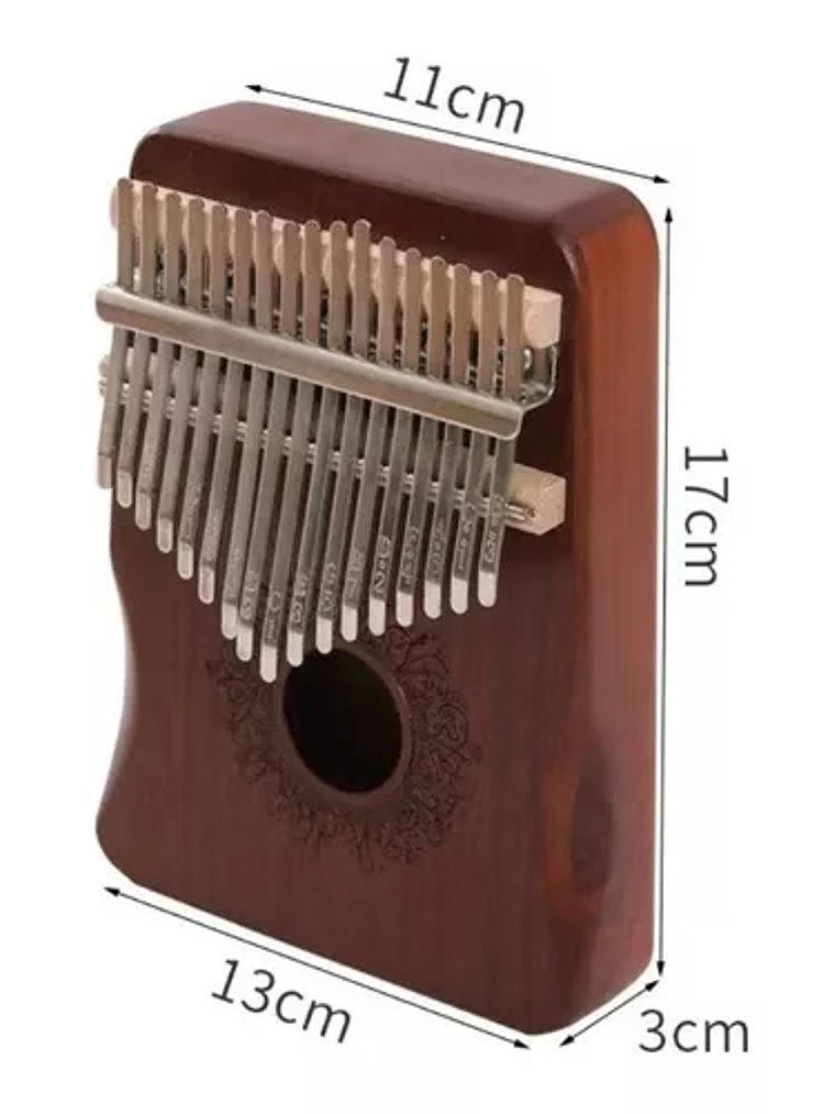 Piano Africano 17 Teclas Kalimba 2