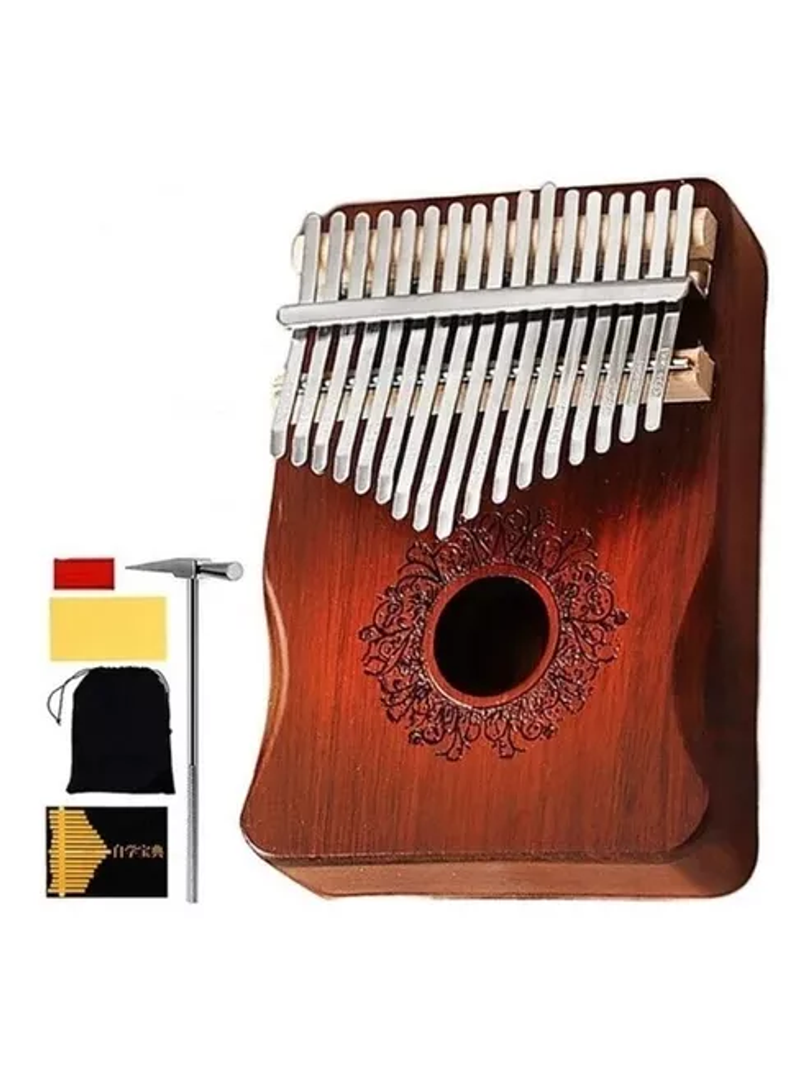 Piano Africano 17 Teclas Kalimba 1