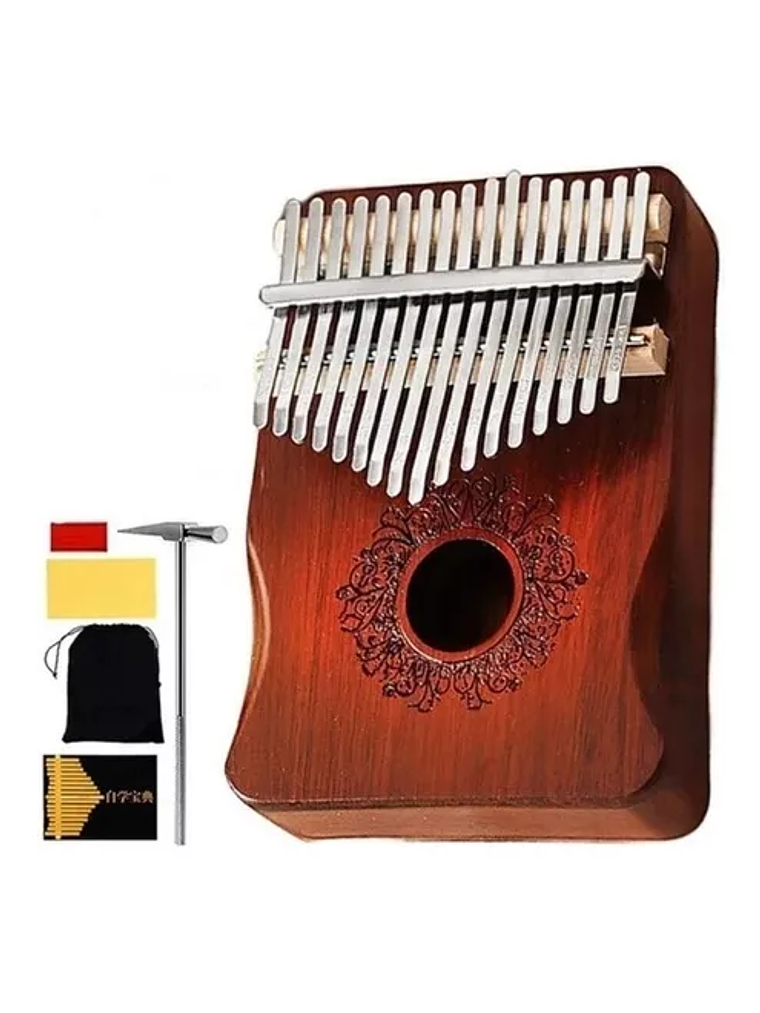 Piano Africano 17 Teclas Kalimba 1