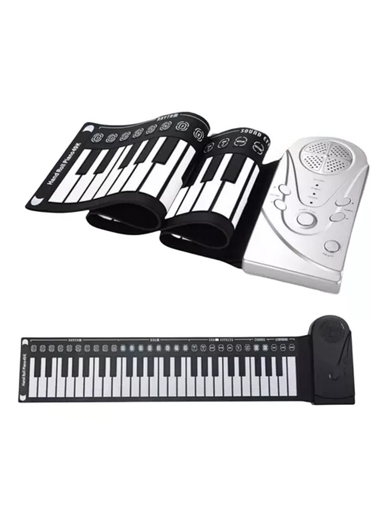 Teclado Musical Flexible Para Niños 49 Teclas 1