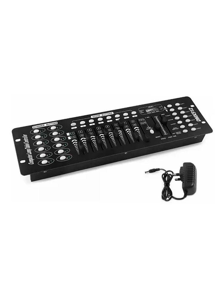 Controlador Dmx Mixer Dj Luces Disco Equipo Dj 192 Canales 1
