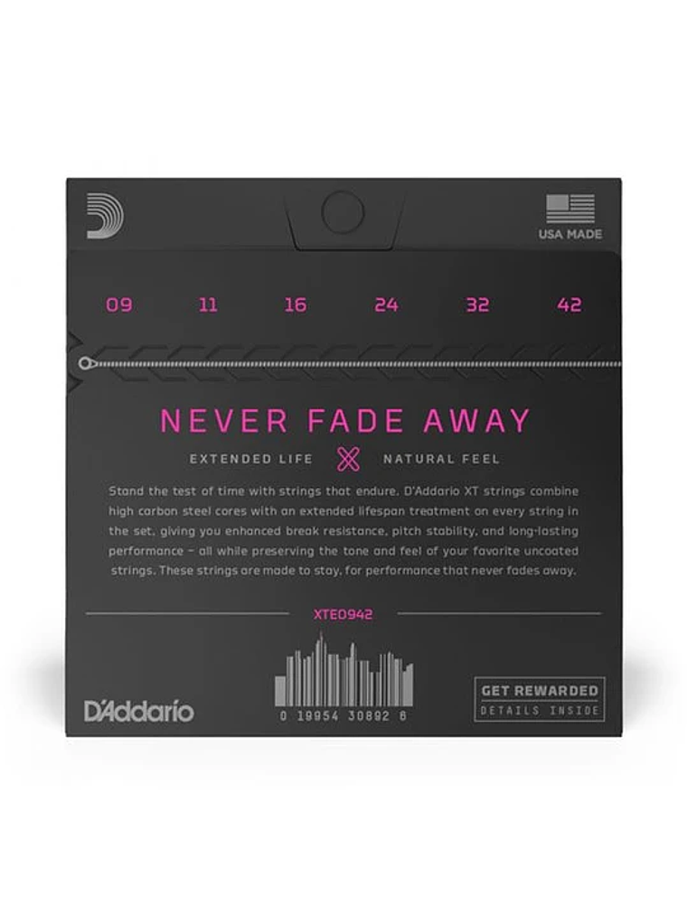 XTE0942 CUERDAS GUITARRA ELEC 009-042 SUPER LIGHT DADDARIO 2