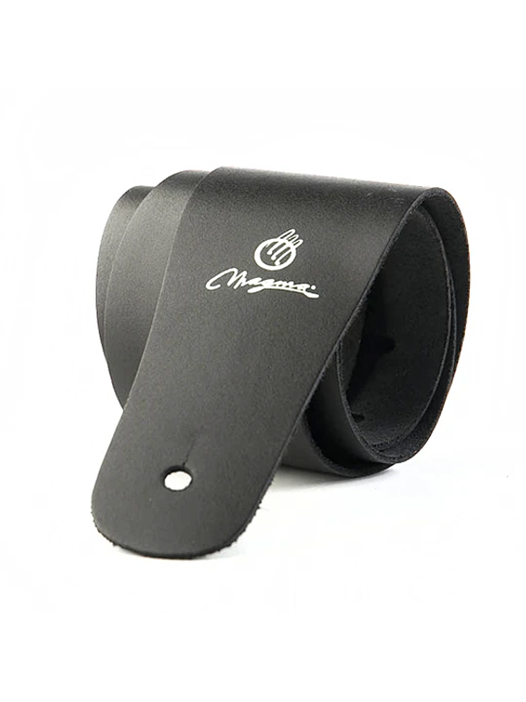 Correa De Cuero Para Guitarra/Bajo Magma MB01, Negra 1