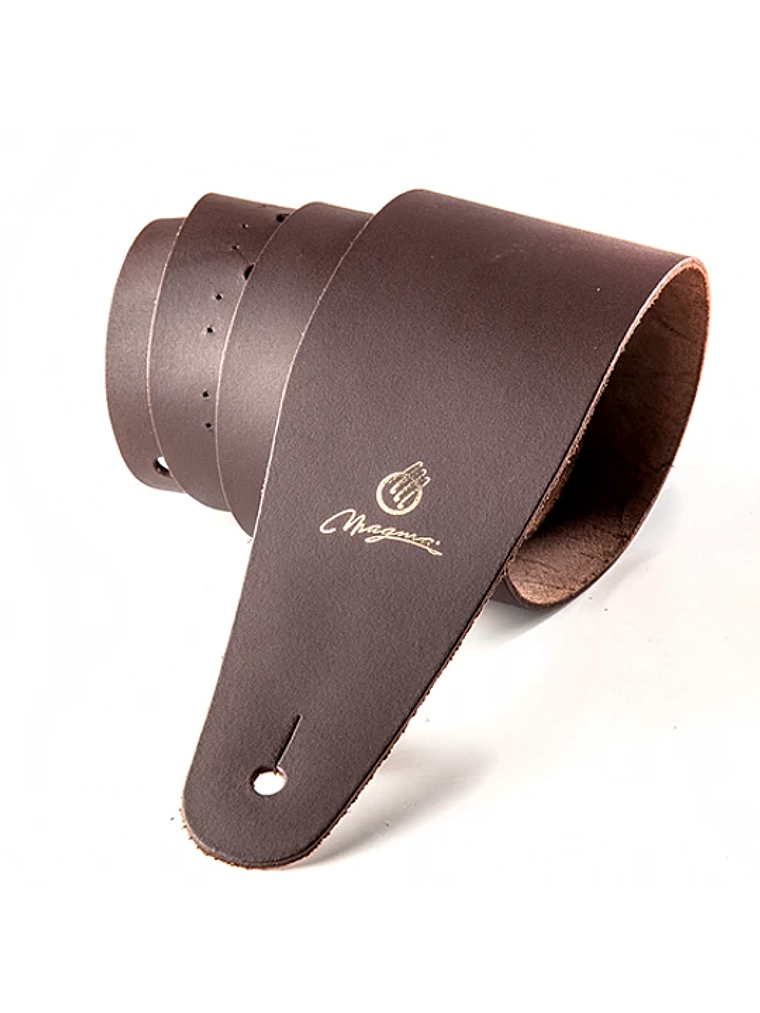 Correa De Cuero Para Guitarra/Bajo Magma MB03, Café 1