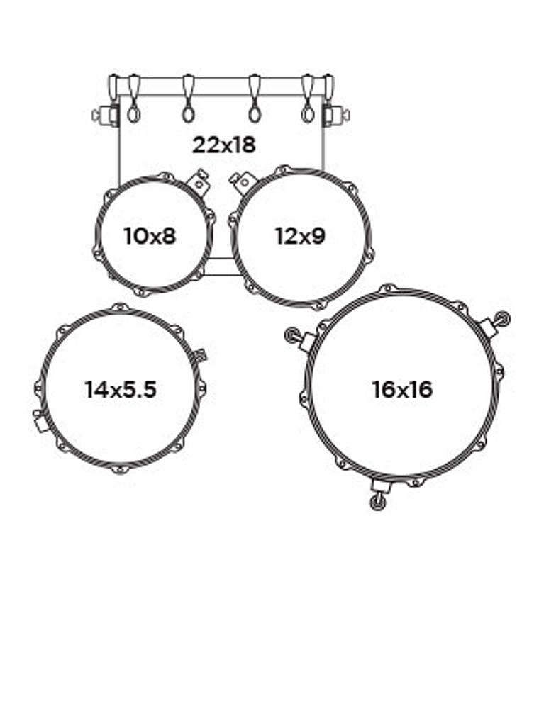 AR529STK Bateria Shellpack Black Down Armory Mapex  2